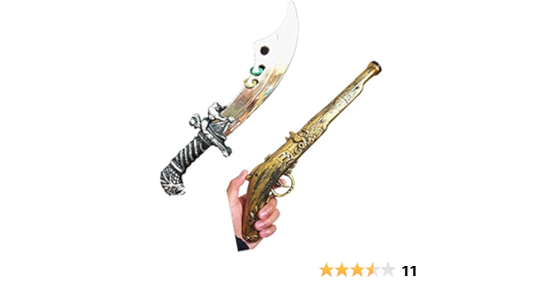 Amazon パイレーツ オブ カリビアン 海賊 風 コスプレ 衣装 シリーズ レディース フリーサイズ アイテム 小物 フック 望遠鏡 銃 刀 ソード カトラス 剣 銃 コスプレ 仮装 通販