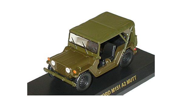Amazon ミリタリービークル ミニカーコレクション 5 Ford M151 Mutt グリーンver 単品 ミニカー ダイキャストカー おもちゃ