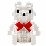 Ticoプラスチック建物Micro Nanoブロック趣味DIYギフトおもちゃホワイトBearアセンブリ/ Item # g839gj uy-w8ehf3128471