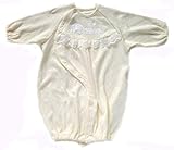 ２ウエイベビードレス 新生児 ベビー服 夏素材の薄手生地使用 ベビーウェアー 綿ニット製ベビードレス ２WAYベビードレス ツーウエー カバーオール 出産祝い ギフト (イエロー)