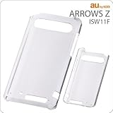 レイ・アウト au by KDDI ARROWS Z ISW11F用ハードコーティングシェルジャケット/クリア RT-ISW11FC3/C