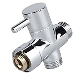 MagiDealホームキッチン3ウェイt-adapterバルブ切替弁のハンドヘルドシャワーヘッドBidet g3 / 4 " g1 / 2 "