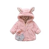 Pojour ベビー服 子供服 0-3歳女の子コート 冬 防寒 かわいい子花柄ジャケット 厚手コート　おしゃれフード付きコート 暖かい 綿 ベビールームウェア 普段着 カジュアル 旅行 記念日 プレゼ