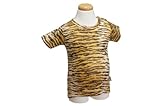 D&G JUNIOR(ディー＆ジー ジュニア) 半袖 Tシャツ ヒョウ柄 イエロー系 6/9M【並行輸入品】