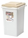 サンコープラスチック 日本製 ジョイント式 ゴミ箱 ビスダボ 33L ライトベージュ