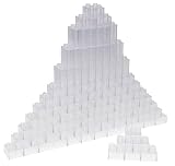 プレミアムBig Briksクリア基本Builder Set # 1 – 84パック – すべての主要と互換性大きいサイズブランド – Largeペグのみ