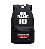 韓流グッズ 10周年記念 BIGBANG ビッグバン GD made ファッション VIP 可愛 バッグ リュックサック (ブラック)