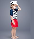 Elly La Fripouilleドーヴィル ラッシュガード＆パンツ水着セット (3-4才)