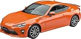 青島文化教材社 1/32 楽プラ スナップキット No.08-OR トヨタ 86 オレンジメタリック 色分け済みプラモデル (自動車)