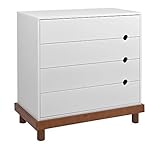 Baby Mod Olivia 4-Drawer Dresser, Amber and White [並行輸入品]