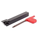 uxcell 内部スレッド切りバー 旋削工具ホルダ 　スチール製ブラック　SDJCL1212H11 CNC