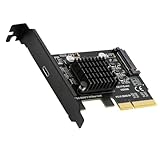 20Gbps USB 3.2 Gen2 Type-C USB-C メス - PCI-E 4X Express カード アダプター ASM3242 チップセット デスクトップ マザーボード用