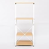 UNE BONNE(ウネボネ) レンジ台 レンジ キッチン器具 収納 おしゃれ シンプル 使い分け 収納スペース TEAK