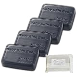 Baby skin soap ベイビースキンソープ （ベイビーちゃん）80gx4個 ※簡易パッケージタイプ※ 洗顔石鹸 固形石鹸 ベビースキンソープ 株式会社生雲