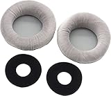 オーディオファン 交換用イヤーパッド (AKG互換 K712 / K702 / K701 / Q702 / Q701 / K612 / K601 対応) グレー イヤホン補修用パーツ サードパーティ品 1組
