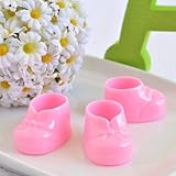 ミニプラスチックBaby Bootie – ピンク( 4 Count )