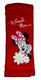 Mickey Mouse Minnie Car Seat Belt Comforter with Different Embroidered Motives in Coloured Carton Bo