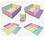 Foldaway (フォルダウェイ)幼児折りたたみマット、バンパーマット、ベビーベッド、スタンダードサイズ（並行輸入品） (vitamin) [並行輸入品]