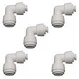 Malidaチューブ1 / 4 " to 1 / 4 "チューブプッシュフィットストレートクイック接続RO水システムの L-TT-0203 ホワイト