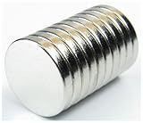 ネオジム磁石 10mm × 5mm（4.7） 10個 重ねたA4用紙19枚 ネオジウム (10×5mm 10個)