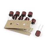 uxcell ヒューズ　T2.5A 　2.5A　 250V 　TR5 / 5TR　ミニチュア　マイクロスローブロー　10個入り