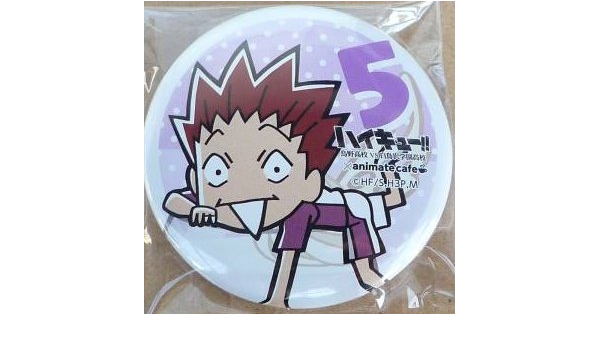 Amazon ハイキュー アニメイトカフェ 缶バッジ ドリンク 天童覚 アニメ 萌えグッズ 通販
