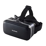 エレコム VRゴーグル VRヘッドセット 【DMMで使えるポイント付】 スターターセット ピント調節 目幅調節 ブラック VRG-D02PBK