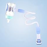 ベビーボトルホルダー360°回転反リバウンド防爆型多機能ホルダーハンズフリーベッド、ベビーベッド、安全席、ベビーカー、105CM,B