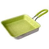 ドウシシャ 二層鋼玉子焼き 12×14cm ミニパン グリーン DAPTS12GRﾐﾆﾀﾏｺﾞﾔｷ