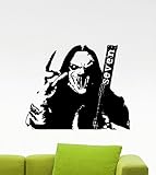 Slipknot壁デカールMick Thomson Rock Music Studio AlternativeメタルビニールステッカーウォールアートTeen子供部屋壁装飾リムーバブル防水壁画( 233