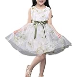 WIN 女の子 スパンコール 子供ドレス キッズワンピース 女の子スカート ガールズフォーマル パーティー 発表会 結婚式 入園式 演奏会 花嫁介添人 七五三 卒業式 お嬢様のドレス (140cm, 