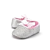 SANSEIJH ベビーシューズ ファーストシューズ ルームシューズ 新生児靴 幼児 赤ちゃん 歩行練習 ソフトソール 柔らか 滑り止め 純色 リボン 出産お祝い 女の子 キッズ 可愛い　お姫系