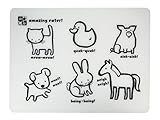 Amazing Baby Silicon Placemat, Animals by Kids Preferred