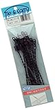 WAKI パセット 165mm 15本入り 黒 TC-128