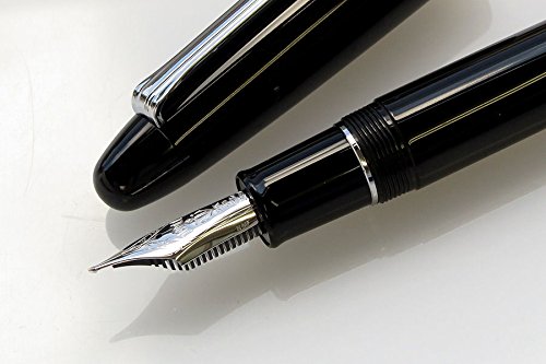 セーラー万年筆 キングプロフィット エボナイト シルバー 万年筆 中字 s112-n5.jpg