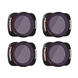 Freewell Bright Day – 4Kシリーズ – 4パック ND8/PL、ND16/PL、ND32/PL、ND64/PL カメラレンズフィルター Osmo ポケット2用