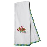 Pam Grace Creations Towel Set, Aqua Peacock by Pam Grace Creations [並行輸入品]