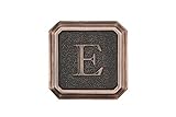 Architectural Mailboxes 3650ORB-E Aluminum Oil Rubbed Bronze Monogram - Letter "E" [並行輸入品]