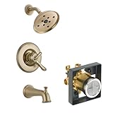 Delta Delta KTSDLI-T17494-CZ Linden Tub/Shower Kit Pressure-Balance Dual-Function Cartridge, Champag