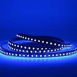 Mokungit 16.4FT 5m 12V 3528 SMD UV Ultraviolet 395-405nm LED Flexible Strip Tape Rope Ribbon (600 LE