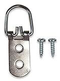 Heavy Duty Dリング画像ハンガー – 2穴 100 Pack