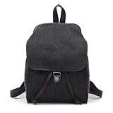 可愛い リュックサック タウンリュック デイパック レディース キャンバス 小さめ バックパック バッグ 学生 2way カバン シンプル レトロ iPad 旅行用 無地 オシャレ 帆布 通学 通勤