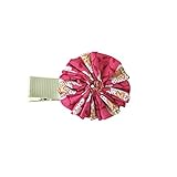 ソレイアード SOULEIADO ヘアクリップ フラワー ピンク 4632
