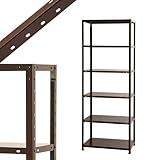 スマートラック NSTR-756 幅80×奥行40×高さ210cm 6段 ブラウン 40kg/段