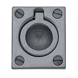 Baldwin 0392.150 Flush Ring Door Pull for Sliding Doors, Satin Nickel [並行輸入品]