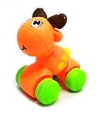 1pcs Pressed small animal car Friction Car Children Pull back car Newborn baby Children Plastic Cloc