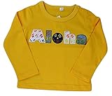 (フラハワイ) Hula Hawaii Kauila パッチワーク ロングTシャツ (イエロー) 100 【ハワイアン雑貨】【ハワイ雑貨】【お土産】