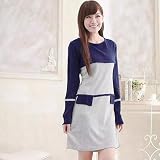 授乳服　ワンピース マタニティウェア 授乳服 おしゃれ 授乳口付きワンピース 妊婦服 トップス 子育て ゆったり 体型カバー 無地 黒 赤 灰 春 長袖 チュニック 外出 20-51