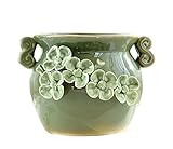 [10 * 10.5cm]ミニセラミック多肉植物ポットモダンサボテン植物ポット