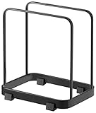 体重計スタンド　tower（タワー）　ブラック［山崎実業］【ポイント5倍】